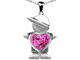 Created Pink Sapphire