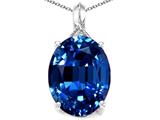 Created Blue Sapphire