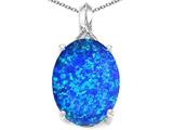 Created Blue Opal