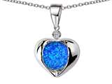 Blue Created Opal