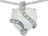 White Created Opal