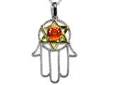 Simulated Fire Opal
