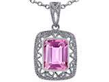 Created Pink Sapphire