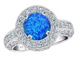 Created Blue Opal