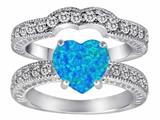 Blue Created Opal