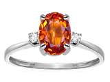 Simulated Orange Mexican Fire Opal