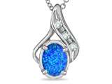Blue Created Opal