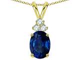 Created Blue Sapphire