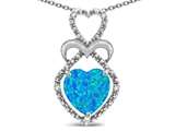 Blue Created Opal