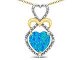 Blue Created Opal