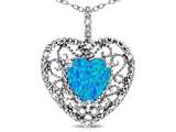 Blue Created Opal