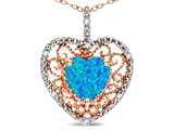 Blue Created Opal