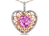 Created Pink Sapphire