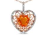 Simulated Fire Opal