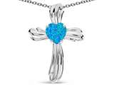 Blue Created Opal