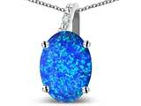 Blue Created Opal