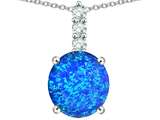 Blue Created Opal