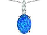 Blue Created Opal