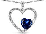 Created Blue Sapphire