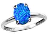 Blue Created Opal