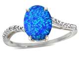 Blue Created Opal