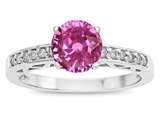 Created Pink Sapphire