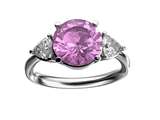 Created Pink Sapphire