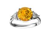 Simulated Imperial Yellow Topaz