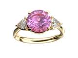 Created Pink Sapphire