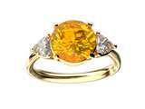 Simulated Imperial Yellow Topaz