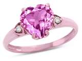 Created Pink Sapphire