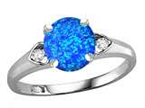 Blue Created Opal