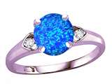 Blue Created Opal