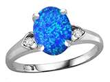 Blue Created Opal