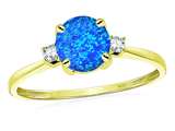Blue Created Opal