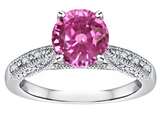 Created Pink Sapphire