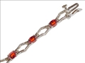 Tommaso Design™ Genuine Garnet Bracelet