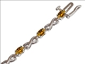 Tommaso Design™ Genuine Citrine Bracelet