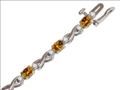 Tommaso Design™ Genuine Citrine Bracelet