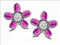 Pink Tourmaline Earrings