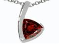 Tommaso Design™ Genuine Garnet Pendant