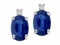 Genuine Sapphire Earrings