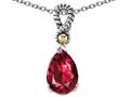 11x8mm Genuine Created Ruby Pendant