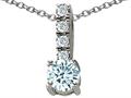 Original Star K™ Genuine Aquamarine Pendant