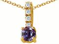 Original Star K™ Simulated Alexandrite Pendant