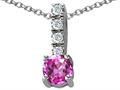 Original Star K™ Simulated Pink Tourmaline Pendant