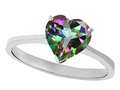 Tommaso Design™ Mystic Topaz Heart Shape 8mm Solitaire Engagement Ring