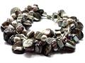 Genuine Grey Pearl and Mother of Pearl Shell Bracelet