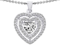Original Star K™ 925 Genuine Heart Shaped Cubic Zirconia Pendant