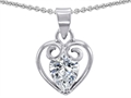 Original Star K™ Created Pear Shape Cubic Zirconia Pendant
